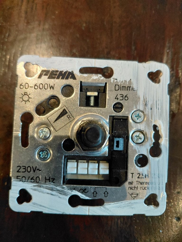 Dimmer - lampendimmer - sfeerverlichting., Ophalen of Verzenden, Zo goed als nieuw, Overige merken, Dimmer