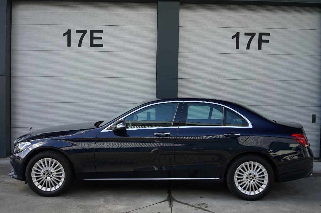 C180 Ambition Exclusiv-org. NL-103dkm-beauty!-'16, Auto's, Mercedes-Benz, 1325 kg, 1800 kg, Blauw, Bedrijf