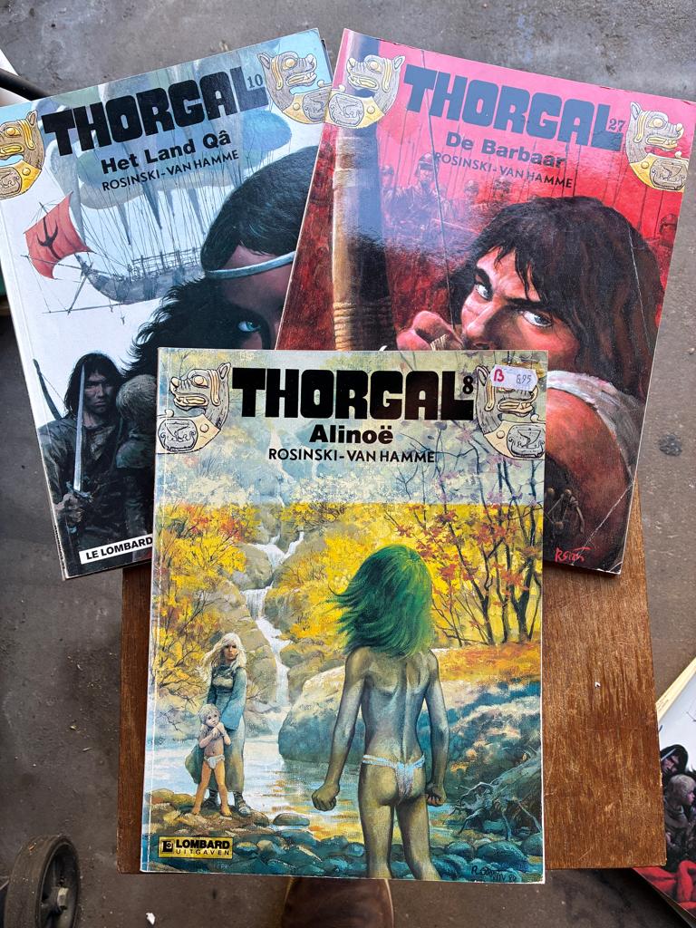 LOSSE VERKOOP ; Thorgal ; div. delen , zie omschrijving, Meerdere stripboeken, Ophalen of Verzenden, Zo goed als nieuw, Rosinski-Van Hamme