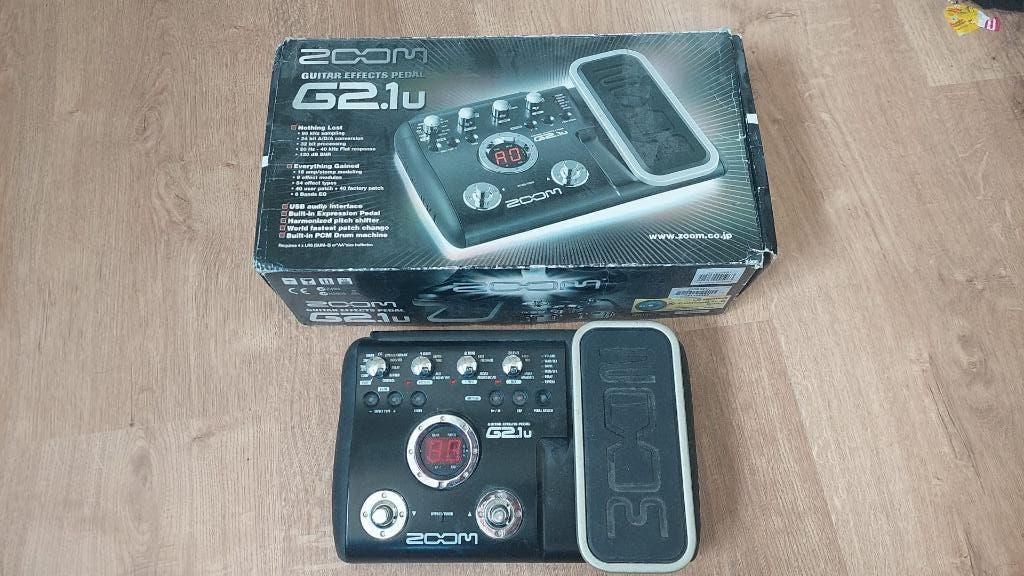 gitaar multi effect pedal zoom g2.1u, Muziek en Instrumenten, Effecten, Ophalen of Verzenden, Gebruikt, Multi-effect