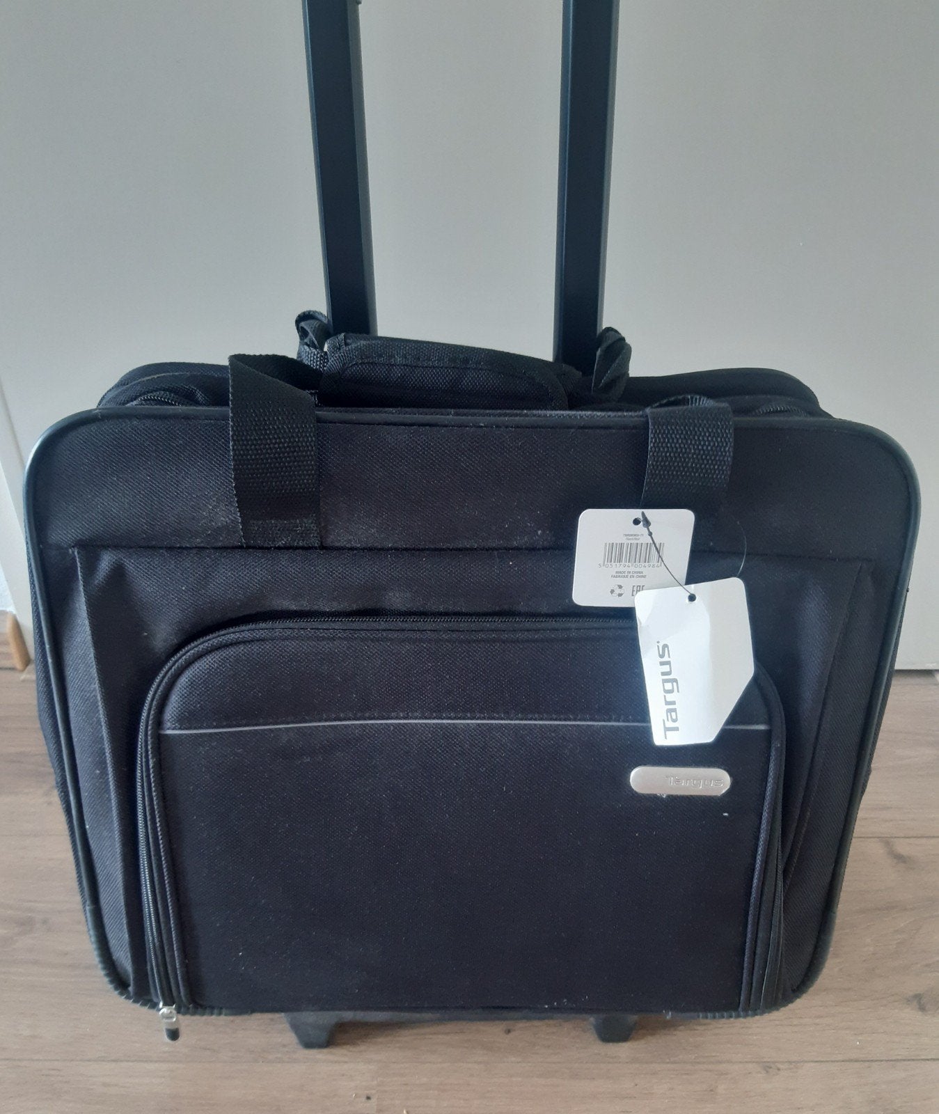 Nieuwe Targus laptoptas op wieltjes met lange trekstang, Ophalen of Verzenden, Nieuw