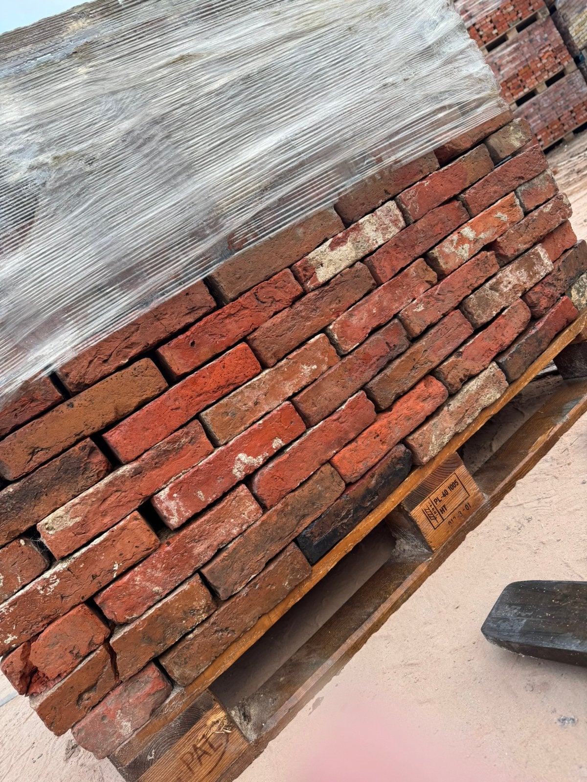 Oude rode Groninger handvorm div partijen 25x5 30.000ST!, Ophalen of Verzenden, Zo goed als nieuw, Bakstenen