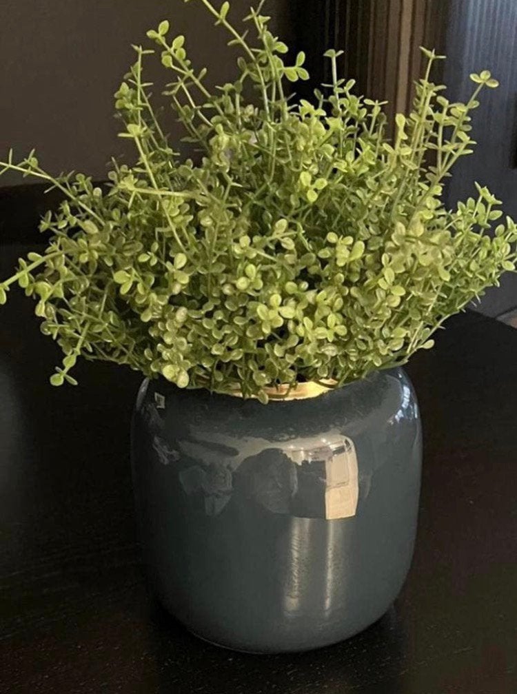 Countryfield pot / vaas zgan., Overige materialen, Zo goed als nieuw, Blauw, Countryfield