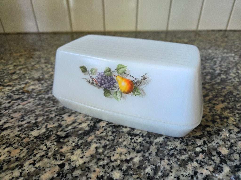Arcopal Fruit de France botervloot Fruits de France, Huis en Inrichting, Keuken | Servies, Ophalen, Overige materialen, Overige typen