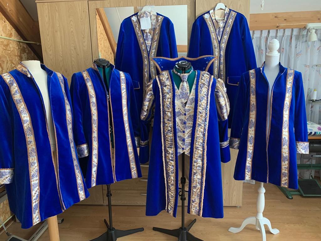 Carnavalskleding: Prinsenpakken en Secretarissenjassen, Carnaval, Overige maten, Ophalen of Verzenden, Kleding