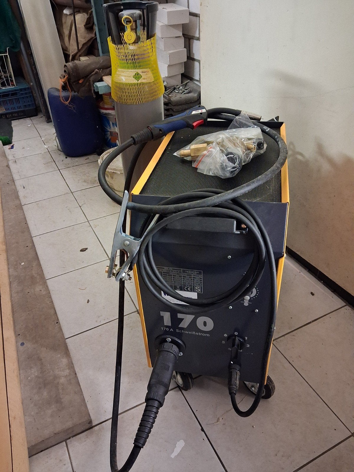 Standard MIG 170 N Lasapparaat - Zo goed als nieuw, Ophalen, Nieuw, 150 tot 250 ampère, Co2