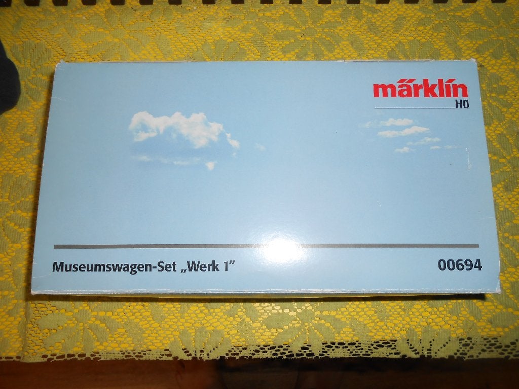 Märklin 00694 alleen de om doos, voor een museumwagen set, Wisselstroom, Verzenden, Overige typen, Zo goed als nieuw