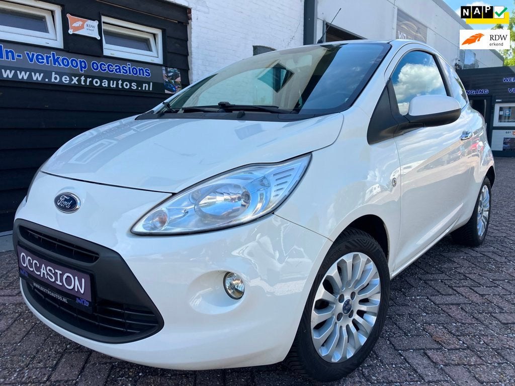 Ford Ka 1.2 Cool&Sound ZEER MOOI weinig KM + garantie + grot, Auto's, Voorwielaandrijving, Stof, Gebruikt, 4 cilinders