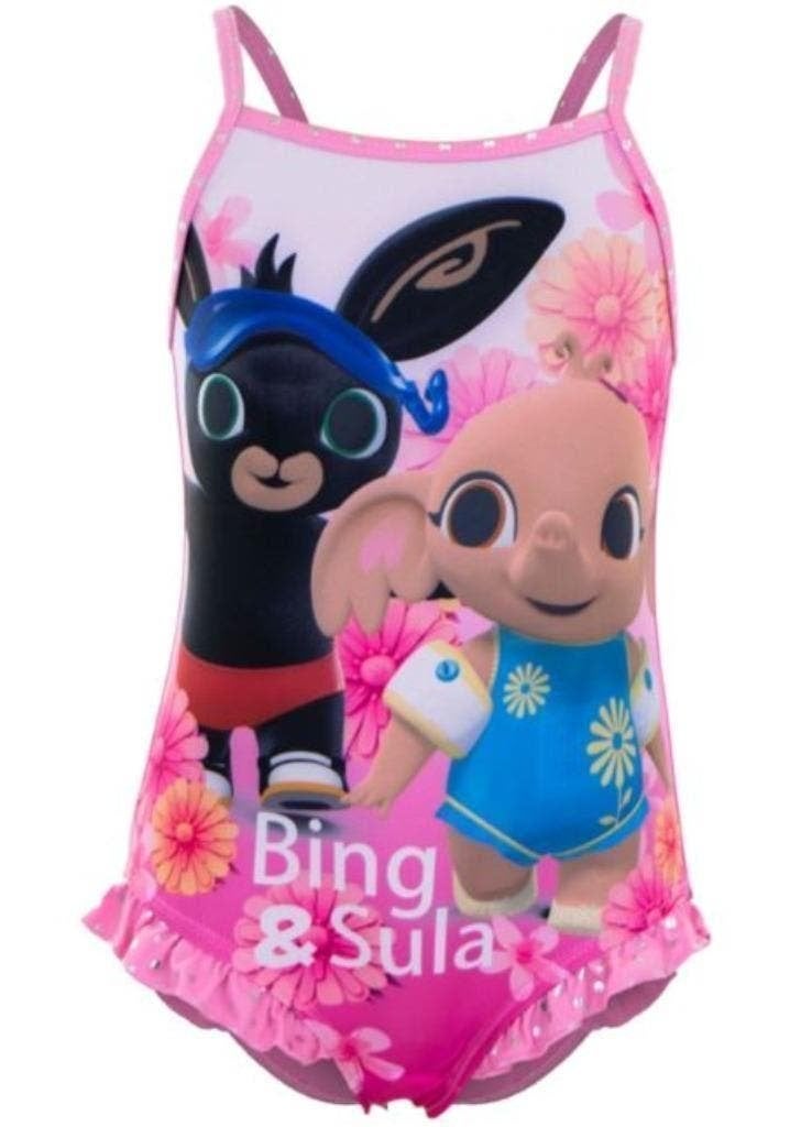 Bing Konijn Zwempak / Badpak Roze - Maat 110 - 116, Meisje, Badpak, Nieuw, Maat 110