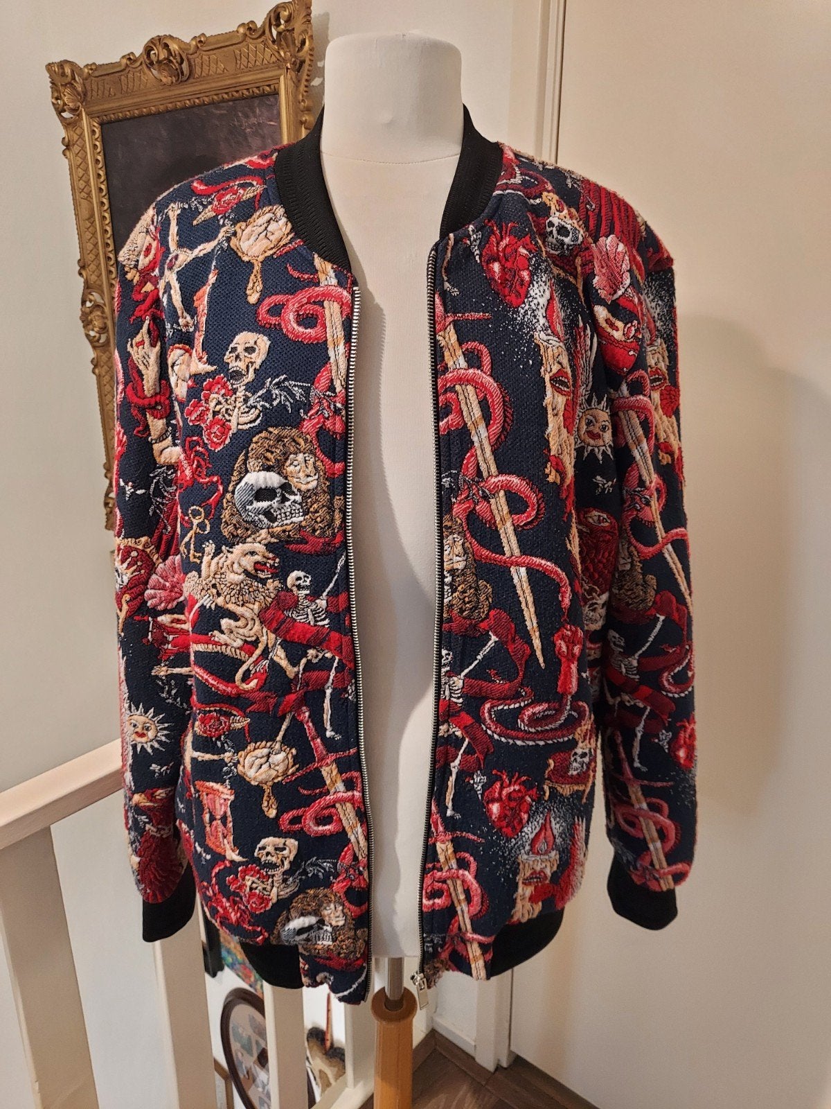 zara jas maat XL unisex, Kleding | Dames, Jassen | Winter, Ophalen of Verzenden, Zo goed als nieuw, Meerkleurig