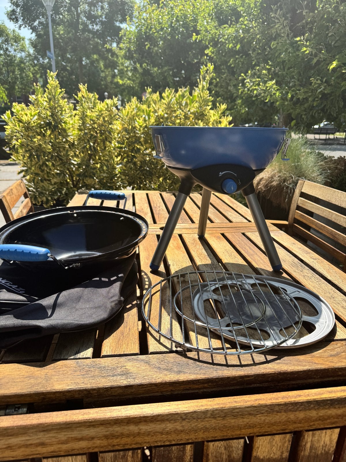 Campingaz Party Grill, Ophalen, Gebruikt