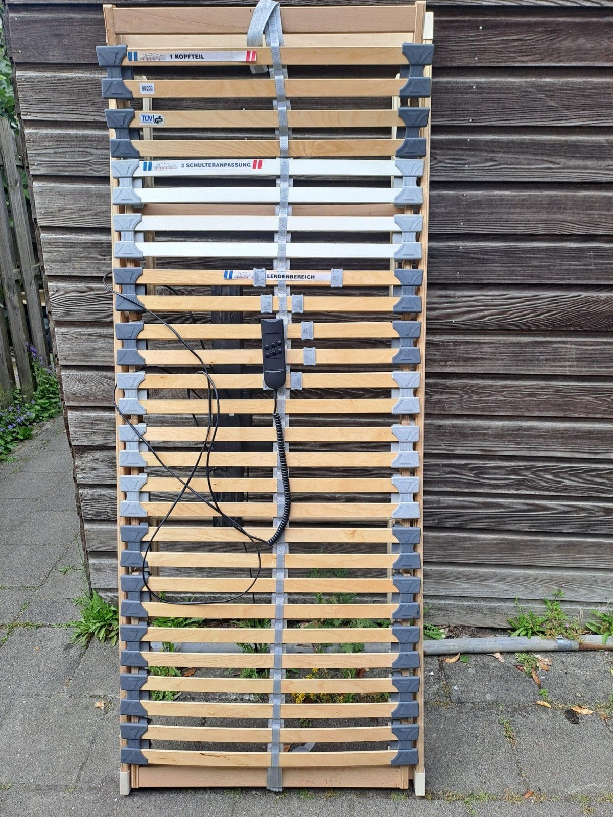 2 elektrische lattenbodems 80x200, Huis en Inrichting, Slaapkamer | Matrassen en Bedbodems, Ophalen, Eenpersoons, 80 cm