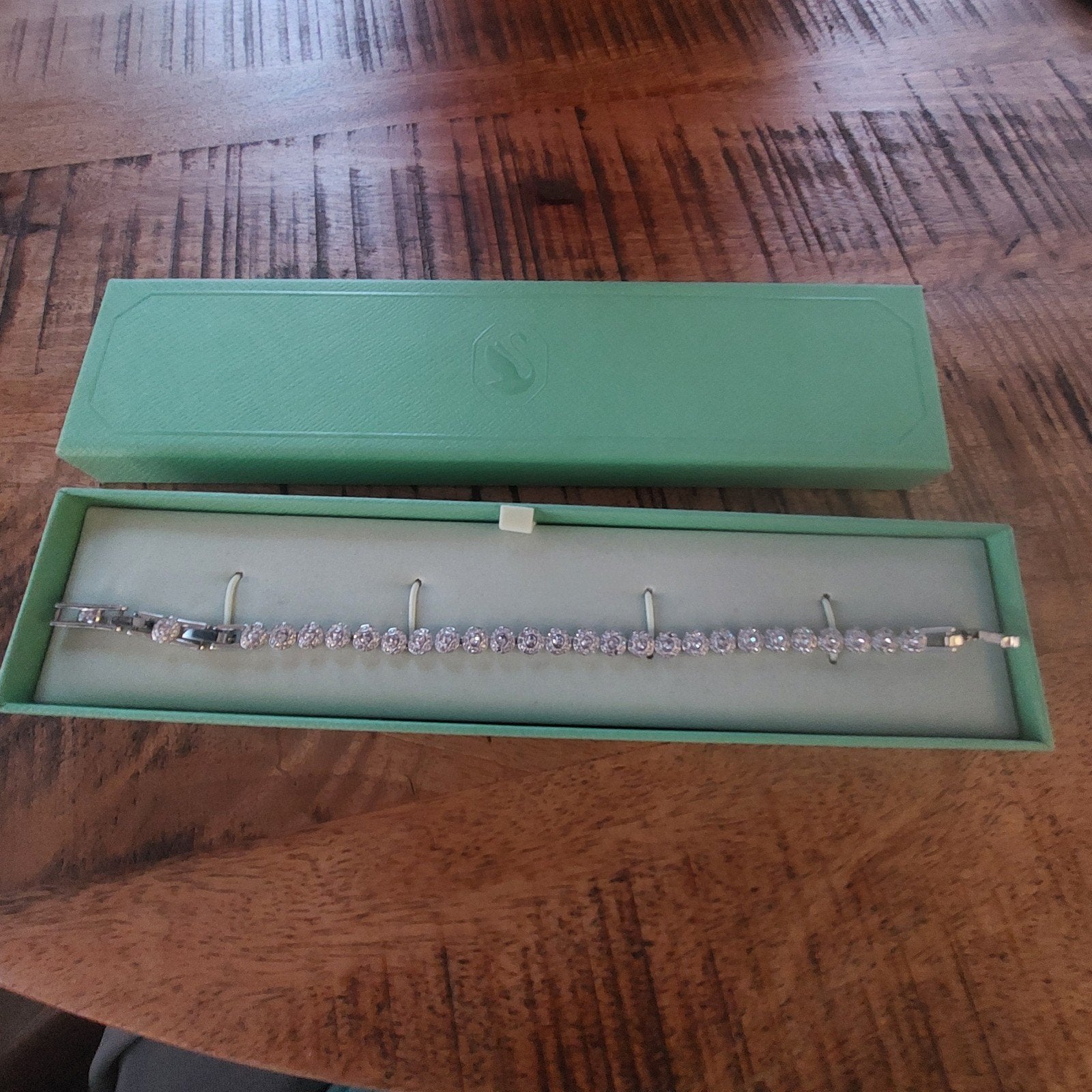 swarovski, Ophalen of Verzenden, Zilver, Zilver