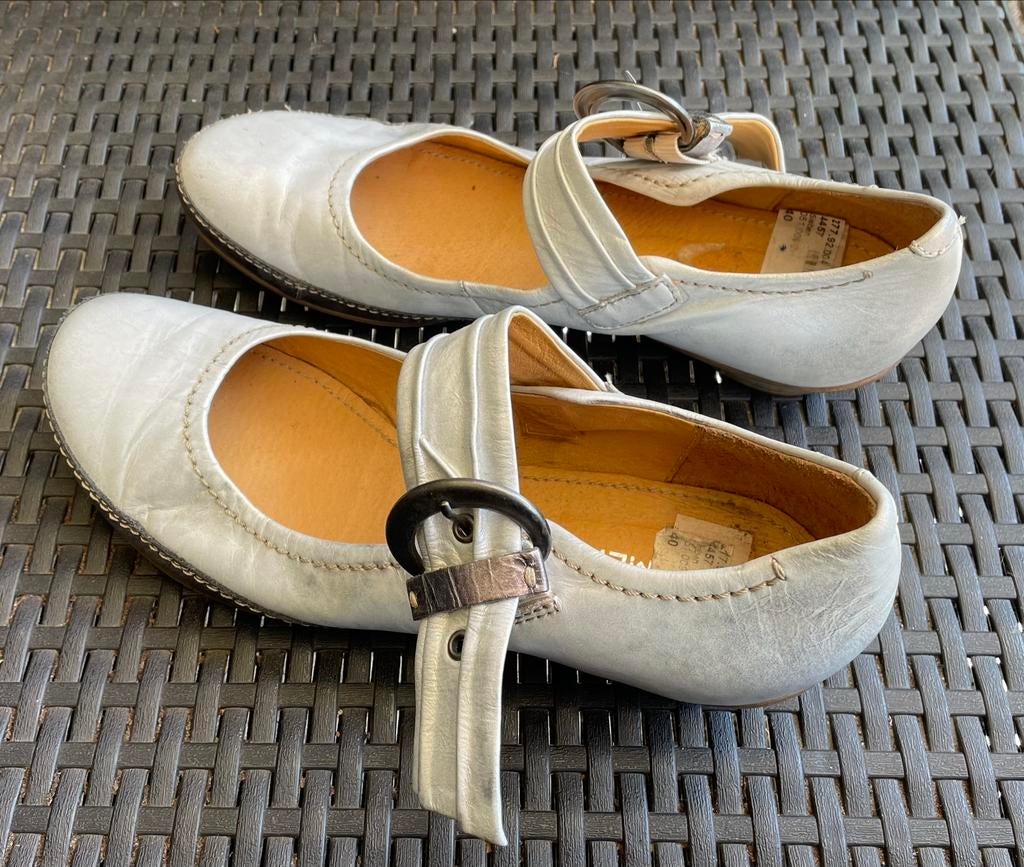 Freeflex zomerschoenen, Kleding | Dames, Schoenen, Ophalen of Verzenden, Gedragen, Wit, Schoenen met lage hakken