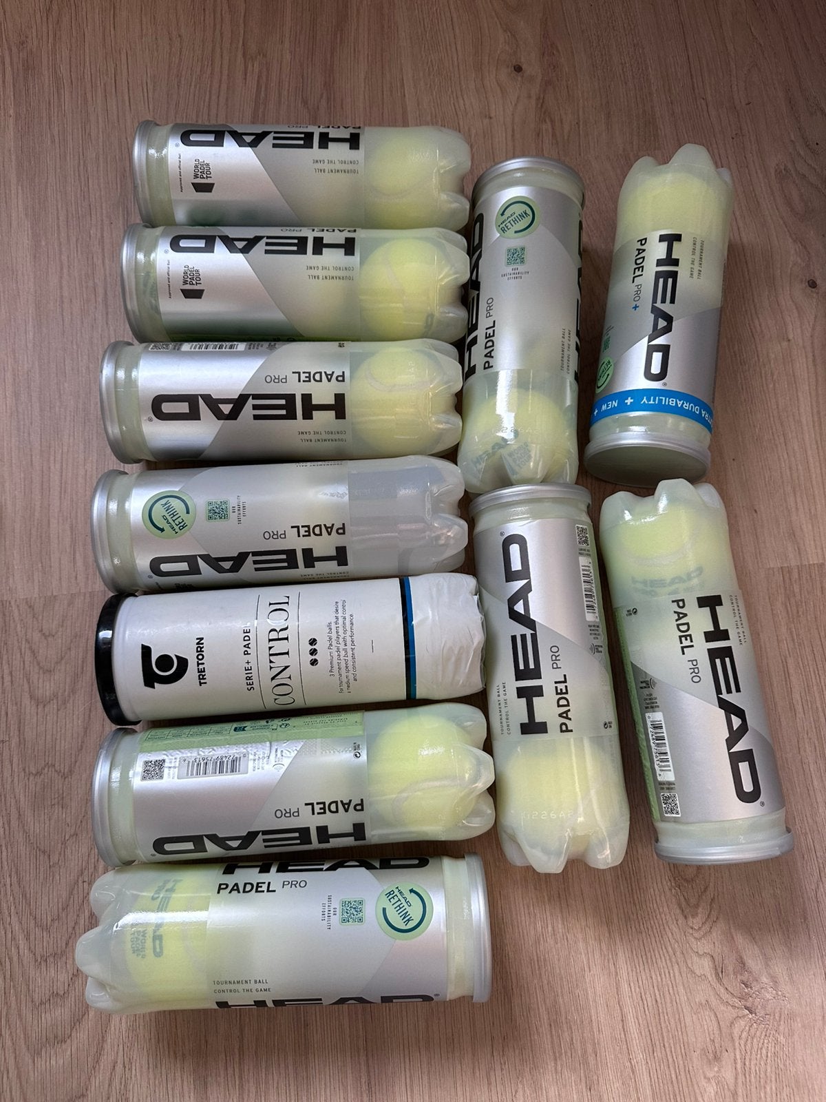 Gratis gebruikte padel ballen, Sport en Fitness, Padel, Ophalen, Gebruikt