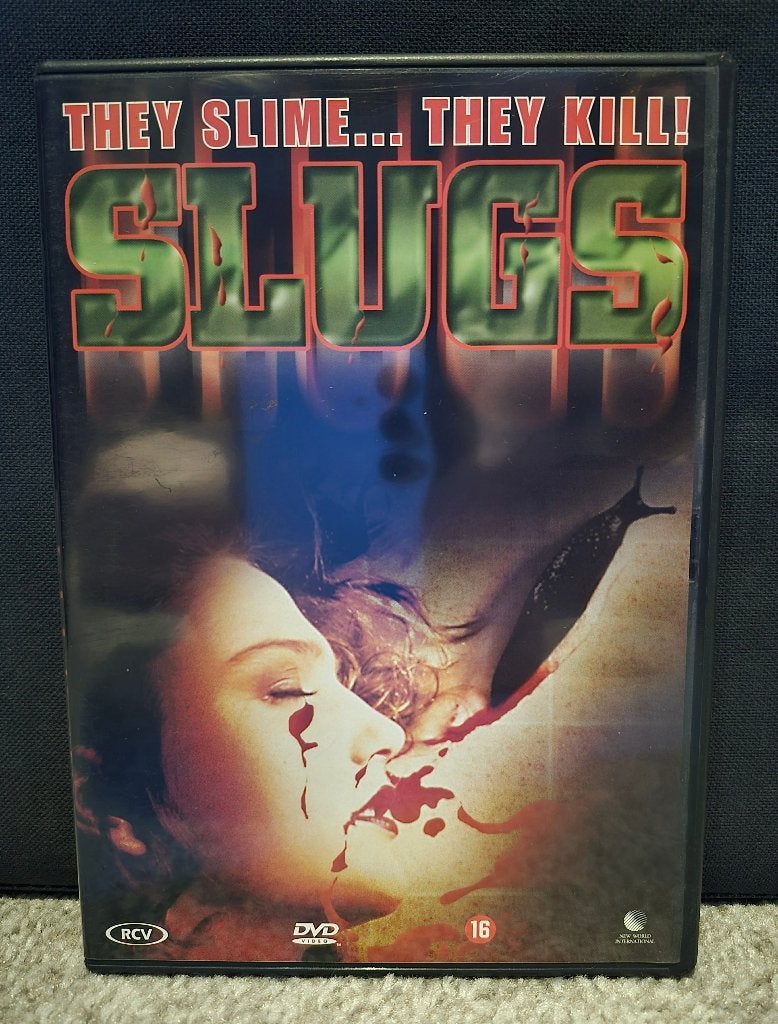 Slugs (michael garfield / 1988), Cd's en Dvd's, Dvd's | Horror, Zo goed als nieuw, Overige genres, Vanaf 16 jaar, Ophalen of Verzenden