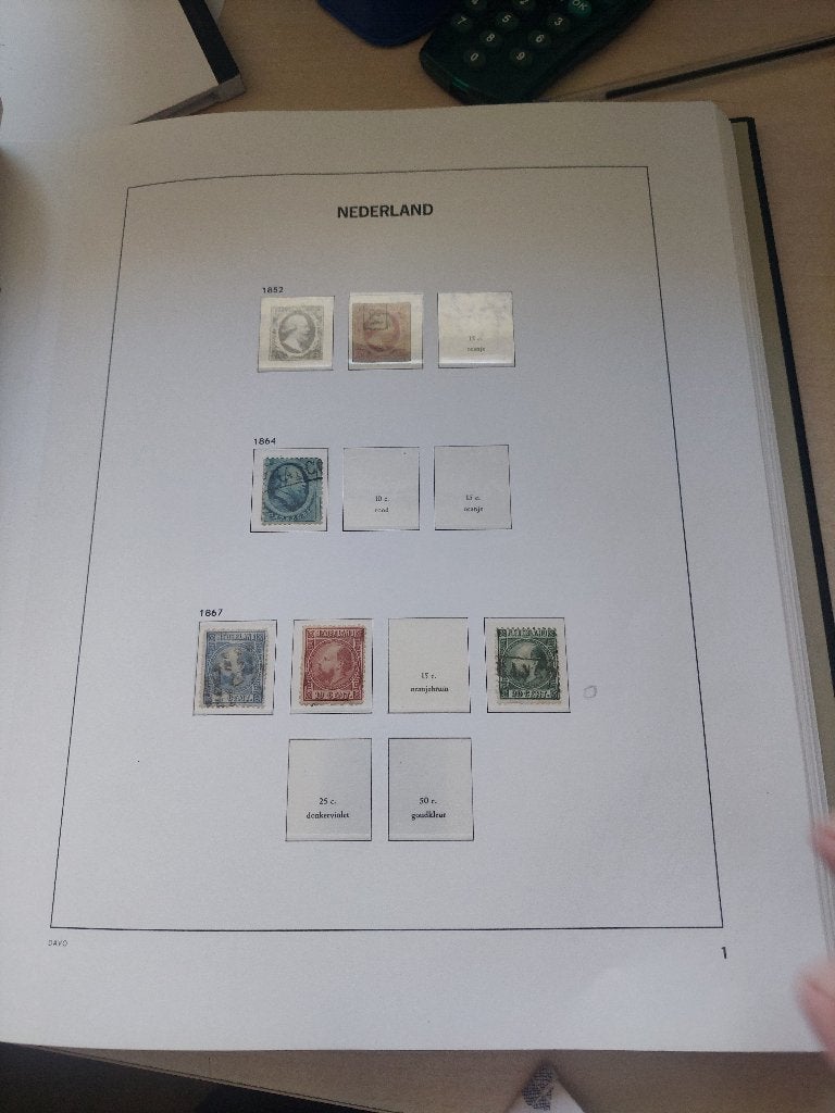 Wdi Kavel 1852/1940 mix van postfris/ongebruikt/gestempeld, Postzegels en Munten, Ophalen of Verzenden, Postfris