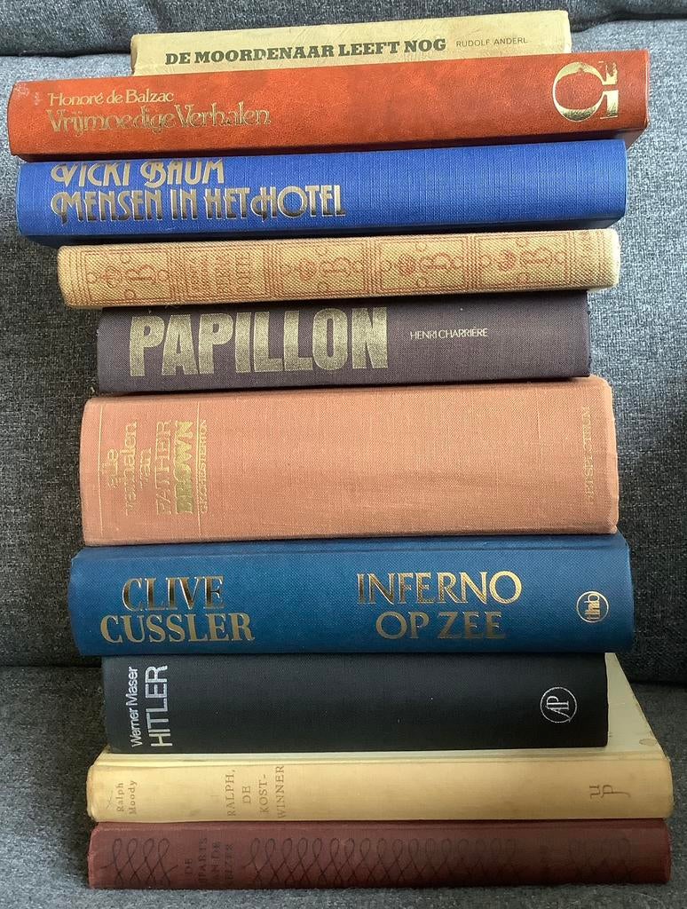 10 boeken (gebonden), Boeken, Ophalen of Verzenden, Gelezen, Verschillende onderwerpen