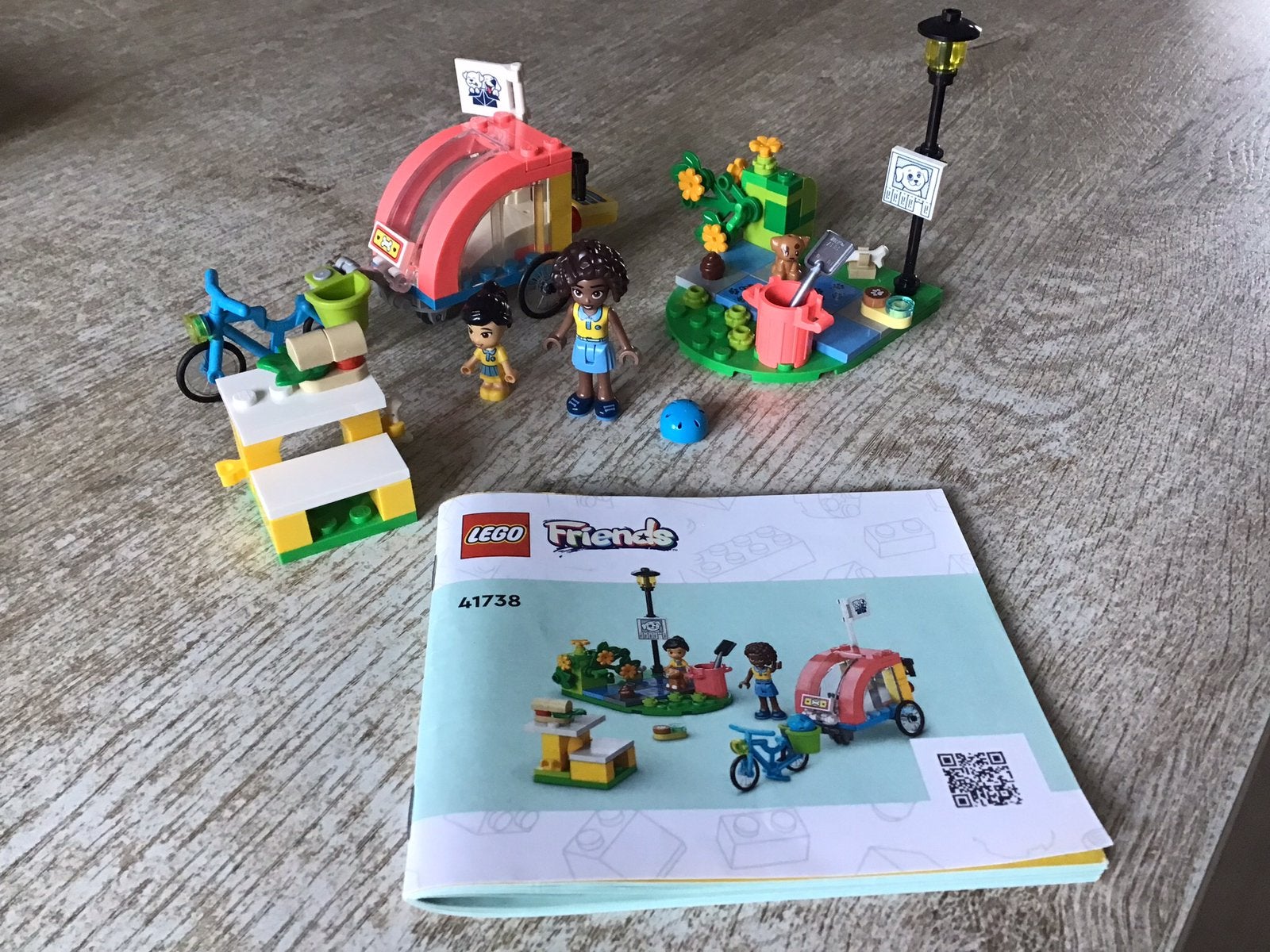 Lego Friends Honden Reddingsfiets 41738, Ophalen of Verzenden, Zo goed als nieuw