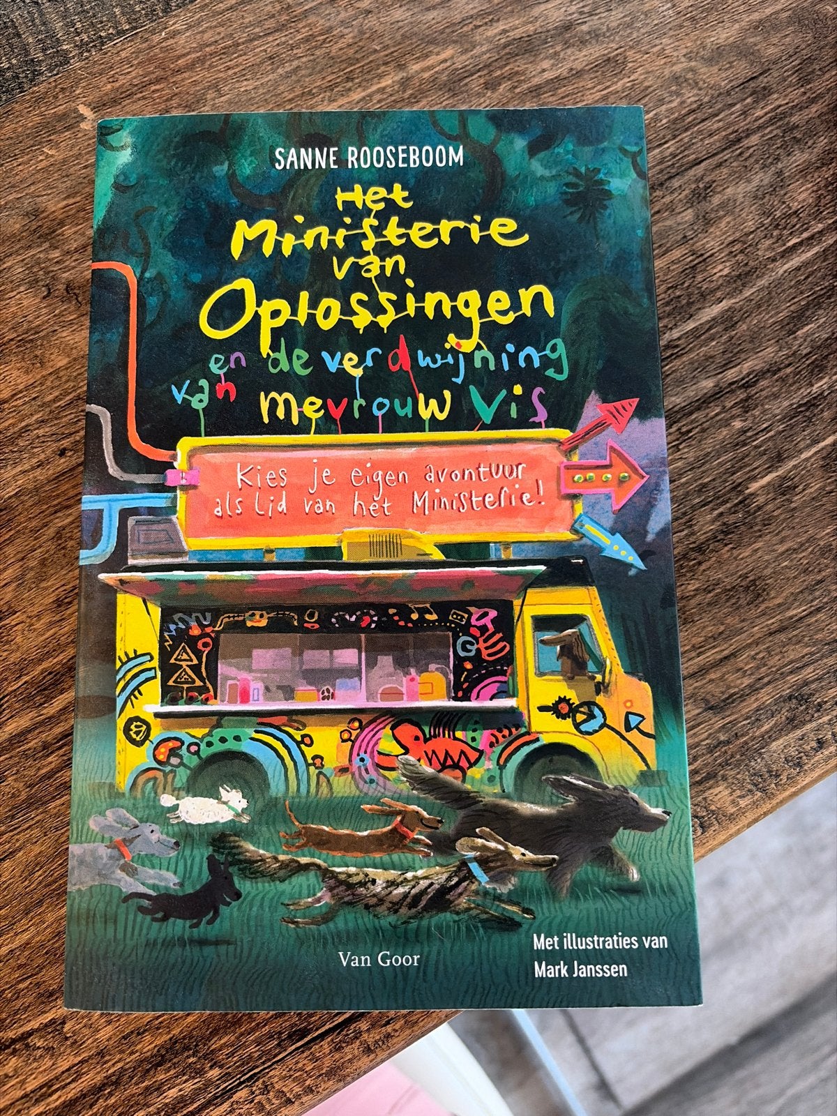 Het Ministerie van Oplossingen - Sanne Rooseboom, Ophalen of Verzenden, Zo goed als nieuw, Fictie algemeen