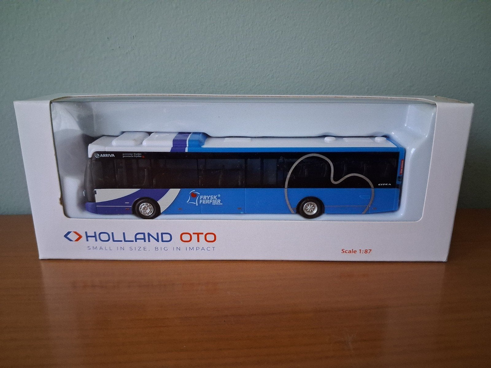Arriva, bus, Frysk Ferfier, Citea VDL. schaal 1:87, Ophalen of Verzenden, Nieuw, Bus of Vrachtwagen, Overige merken
