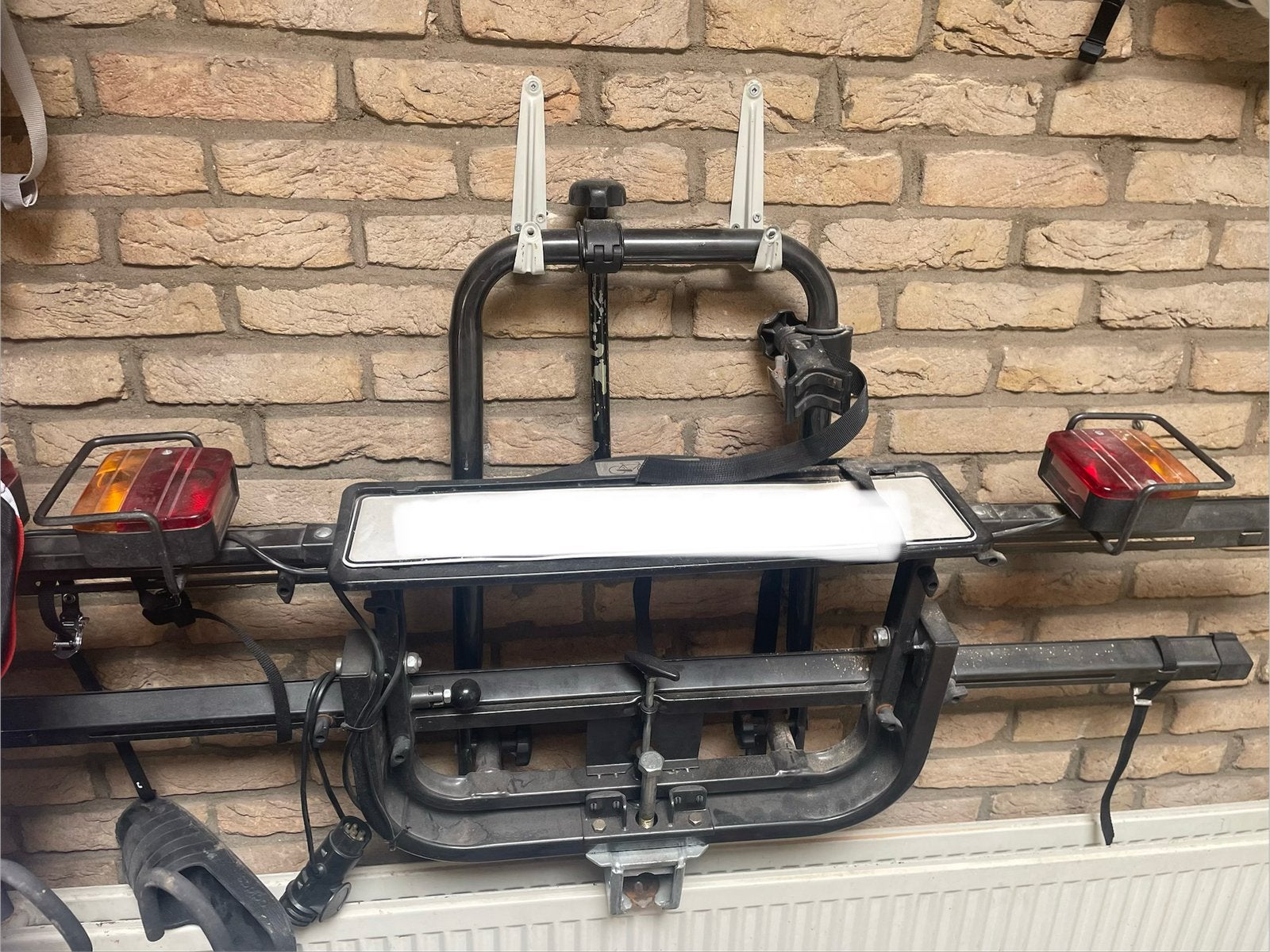 Fietsendrager voor 2 fietsen, Ophalen, Gebruikt, 2 fietsen, Trekhaakdrager