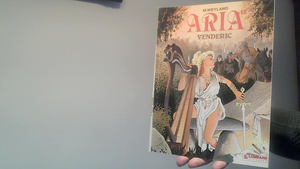 aria 15 venderic le lombard eerste druk uit 1992, Eén stripboek, Verzenden, Zo goed als nieuw