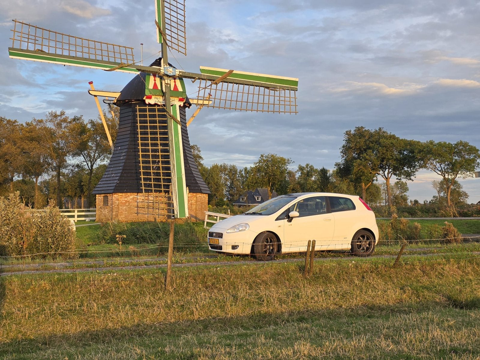 Fiat Punto Getuned! 165pk! 1.4 16V Turbo 3DR 2008 Wit, Voorwielaandrijving, 15 km/l, 4 cilinders, Origineel Nederlands