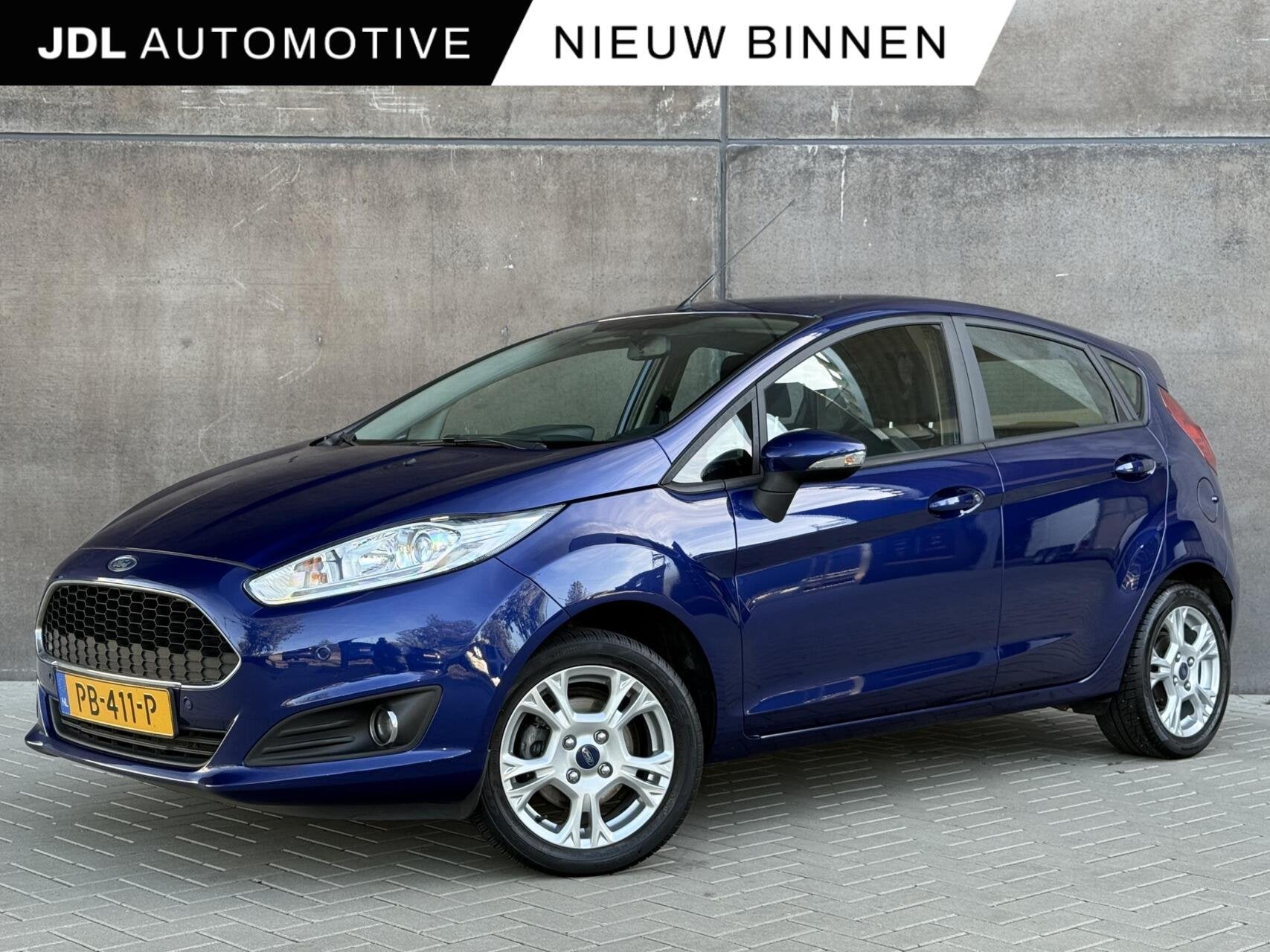 Ford Fiesta 1.0 Style Ultimate | Navigatie | Airco | Parkeer, Auto's, Voorwielaandrijving, Dealer onderhouden, Stof, 525 kg