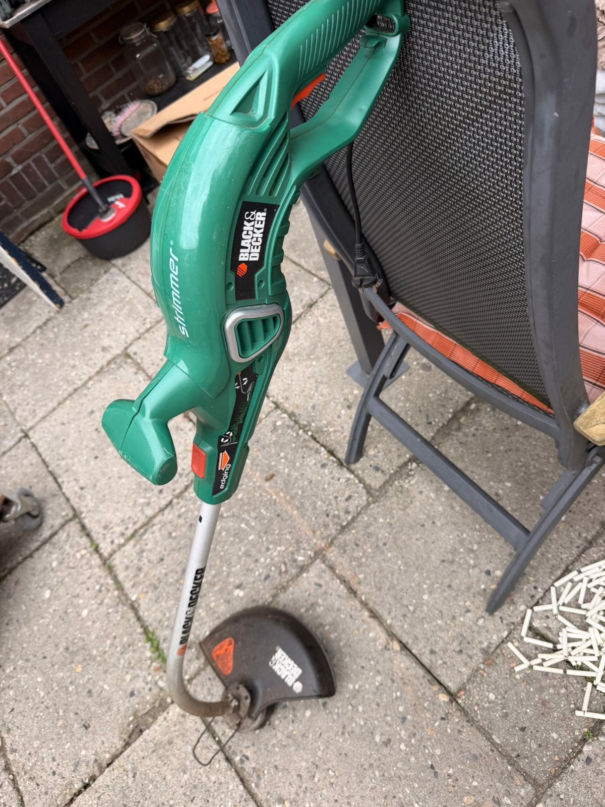 Black+Decker elektrische grastrimmer, Ophalen, Zo goed als nieuw, 10 tot 30 cm, Elektrisch