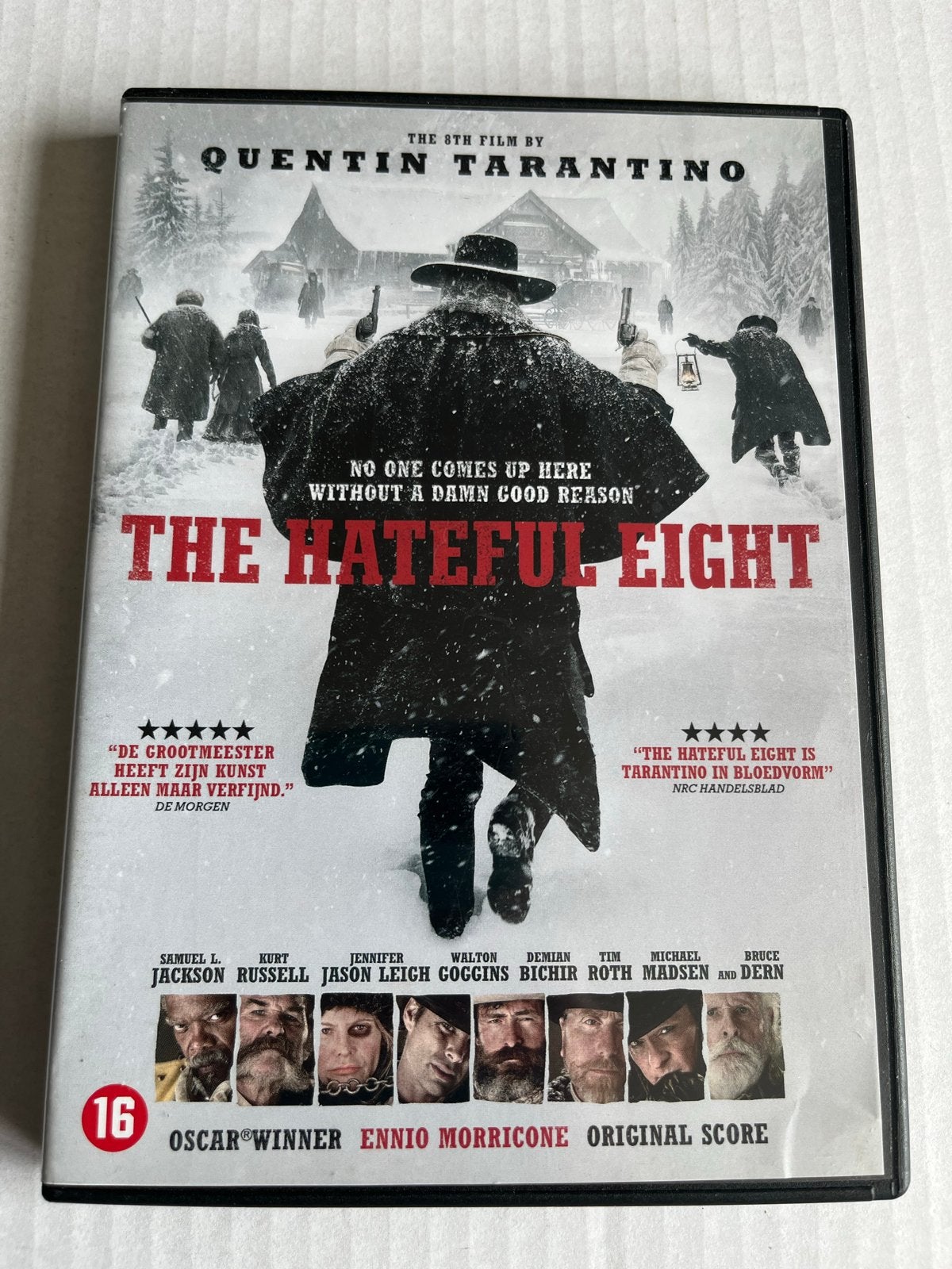 The Hateful Eight - Quentin Tarantino (DVD), Engels, Vanaf 16 jaar, Nederlands, Actiethriller