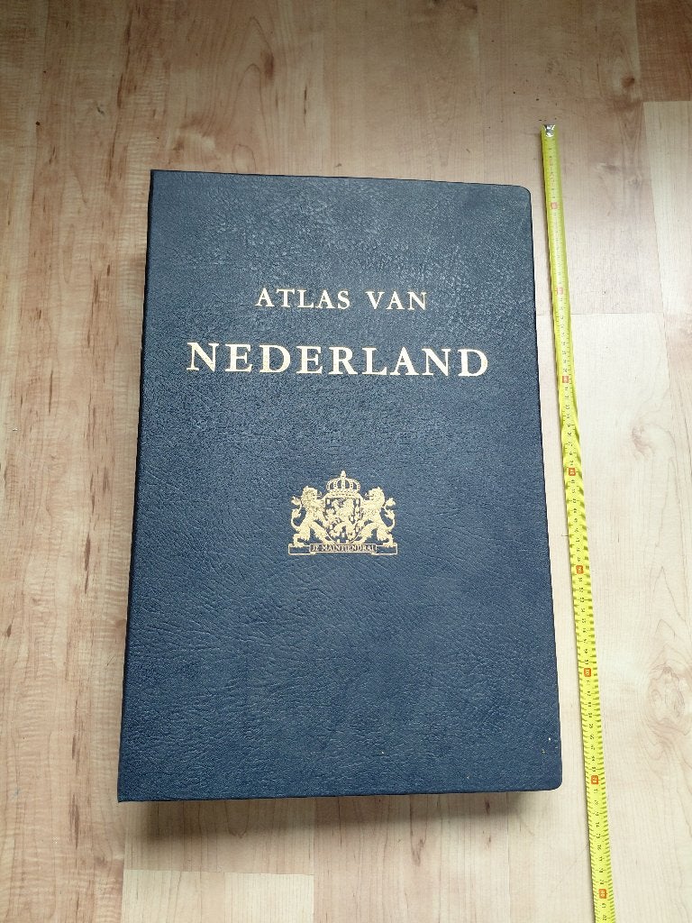 Atlas van Nederland, Overige atlassen, Staatsdrukkerij, Ophalen of Verzenden, Zo goed als nieuw