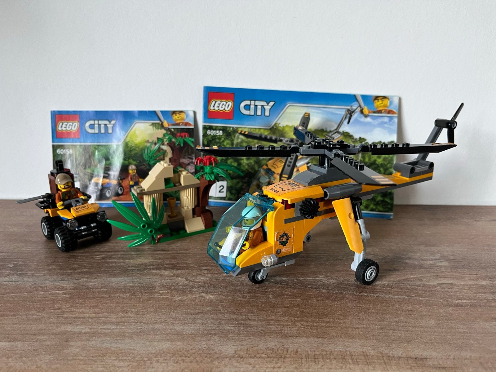 Lego City 60158 Jungle Buggy & Helikopter Set, City, Lego, Ophalen of Verzenden, Zo goed als nieuw