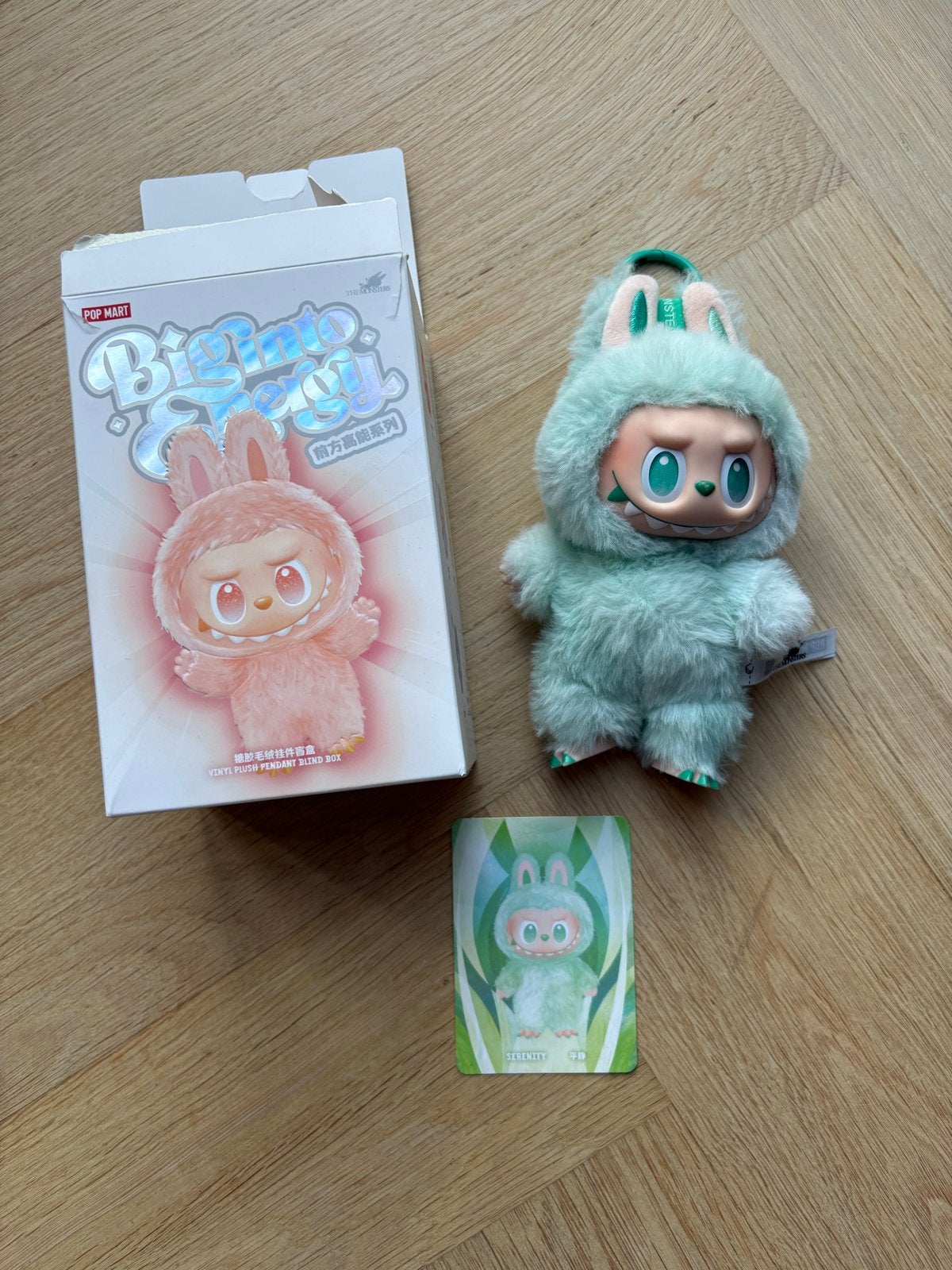 Pop Mart Labubu - Serenity, Groen, Overige merken, Overige karakters, Overige typen