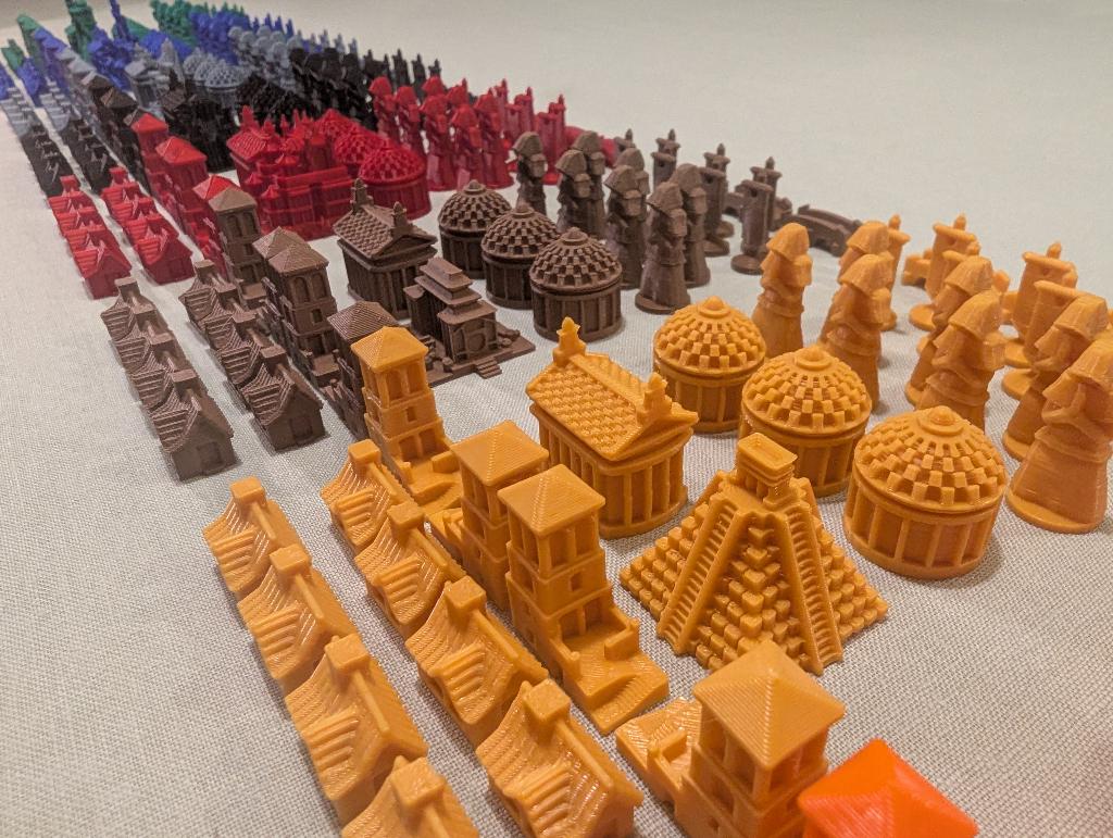 Terra Nova 3D Speelstukken, Vijf spelers of meer, Ophalen of Verzenden, Nieuw
