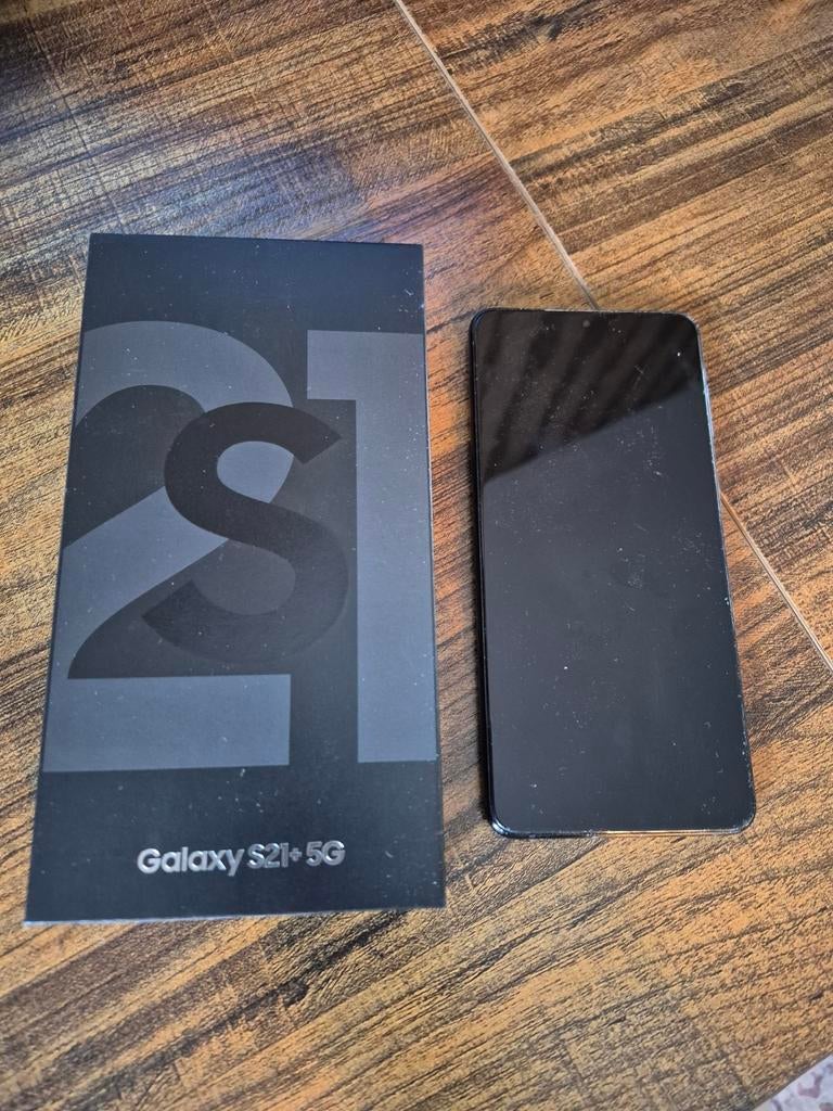 Samsung Galaxy S21+ met doos, zonder oplader, Telecommunicatie, Mobiele telefoons | Samsung, Ophalen of Verzenden