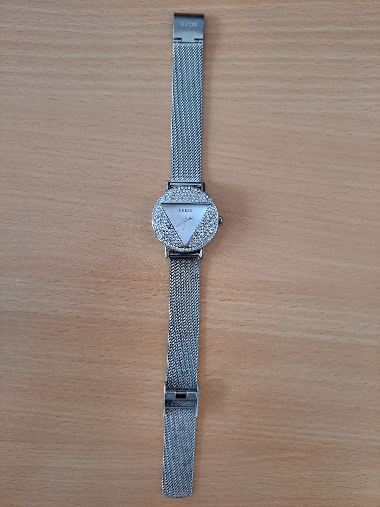 Dameshorloge GUESS GW0671L1, Sieraden, Tassen en Uiterlijk, Horloges | Dames, Ophalen, Staal, Gebruikt, Staal