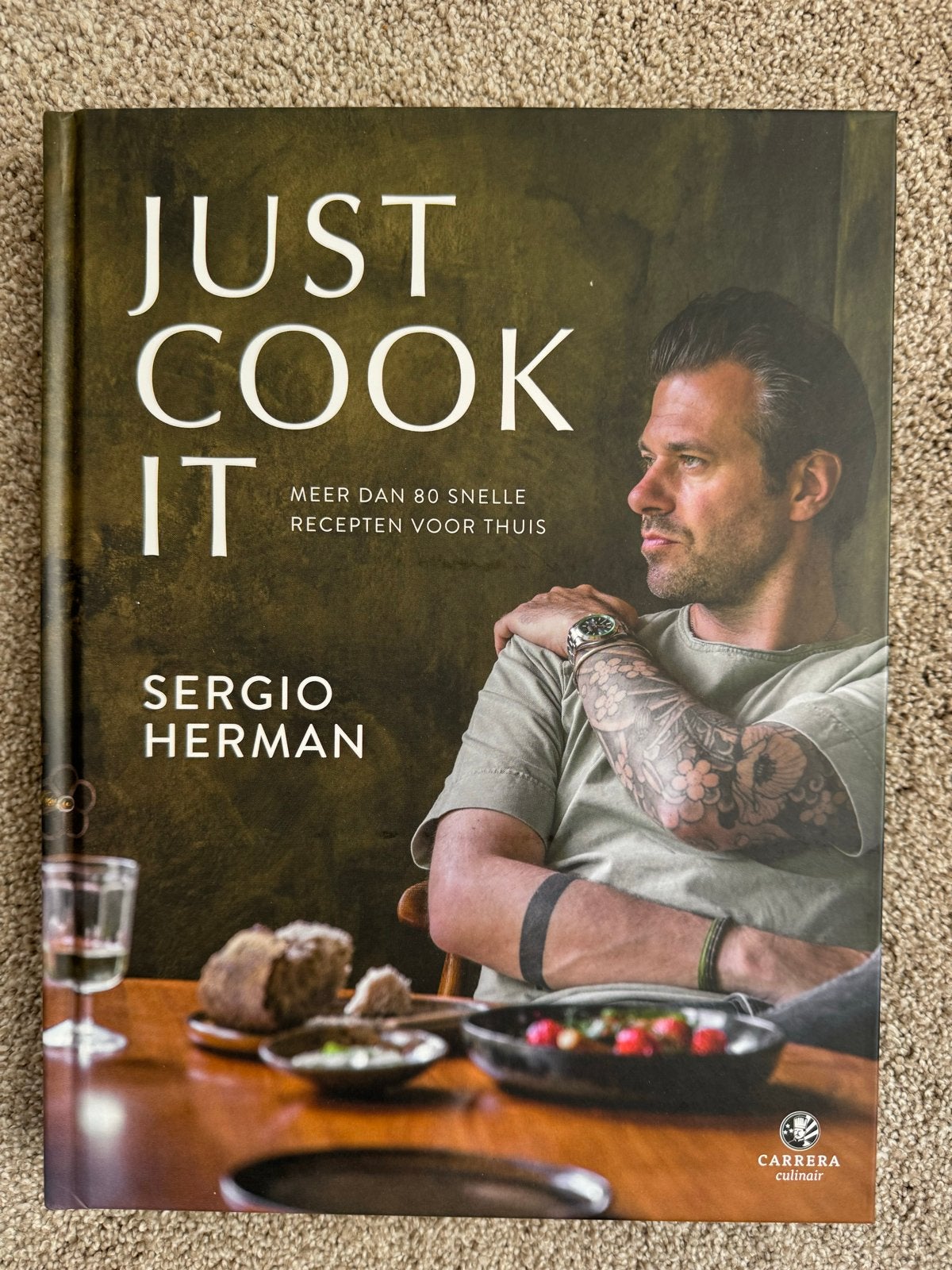 Just Cook It - Sergio Herman (Kookboek), Boeken, Kookboeken, Ophalen of Verzenden, Zo goed als nieuw, Overige gebieden, Hoofdgerechten