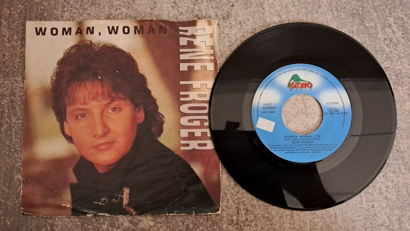 rene froger  - woman, woman, Gebruikt, 7 inch, Pop, Fotohoes