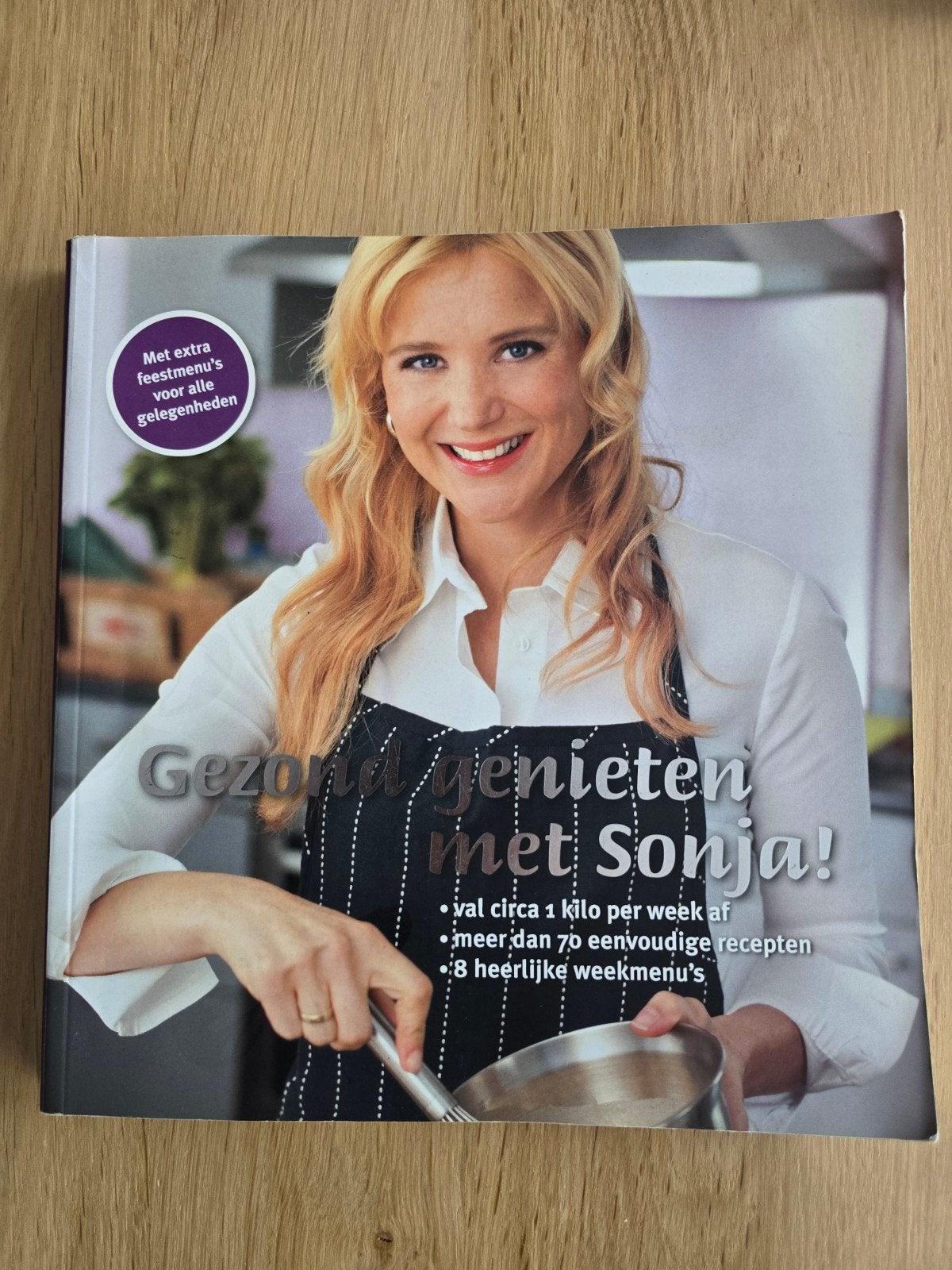 Gezond genieten met Sonja Bakker kookboek, Gelezen, Ophalen of Verzenden, Overige typen, Sonja Bakker