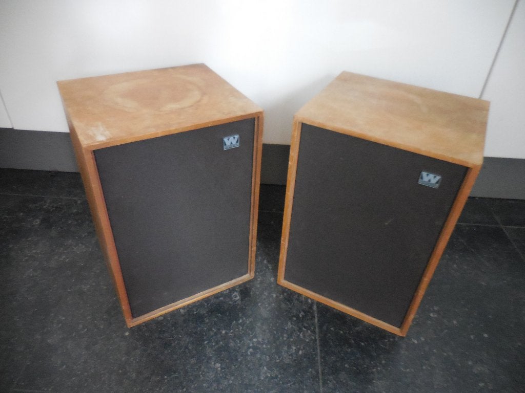 Wharfedale Denton 2XP Geluidsboxen, Gebruikt, Minder dan 60 watt, Front, Rear of Stereo speakers, Ophalen