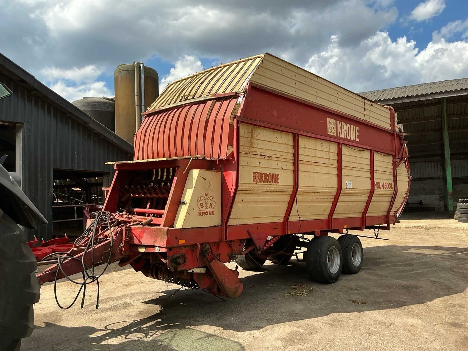 Krone HSL 4502T Opraapwagen, Overige, Oogstmachine