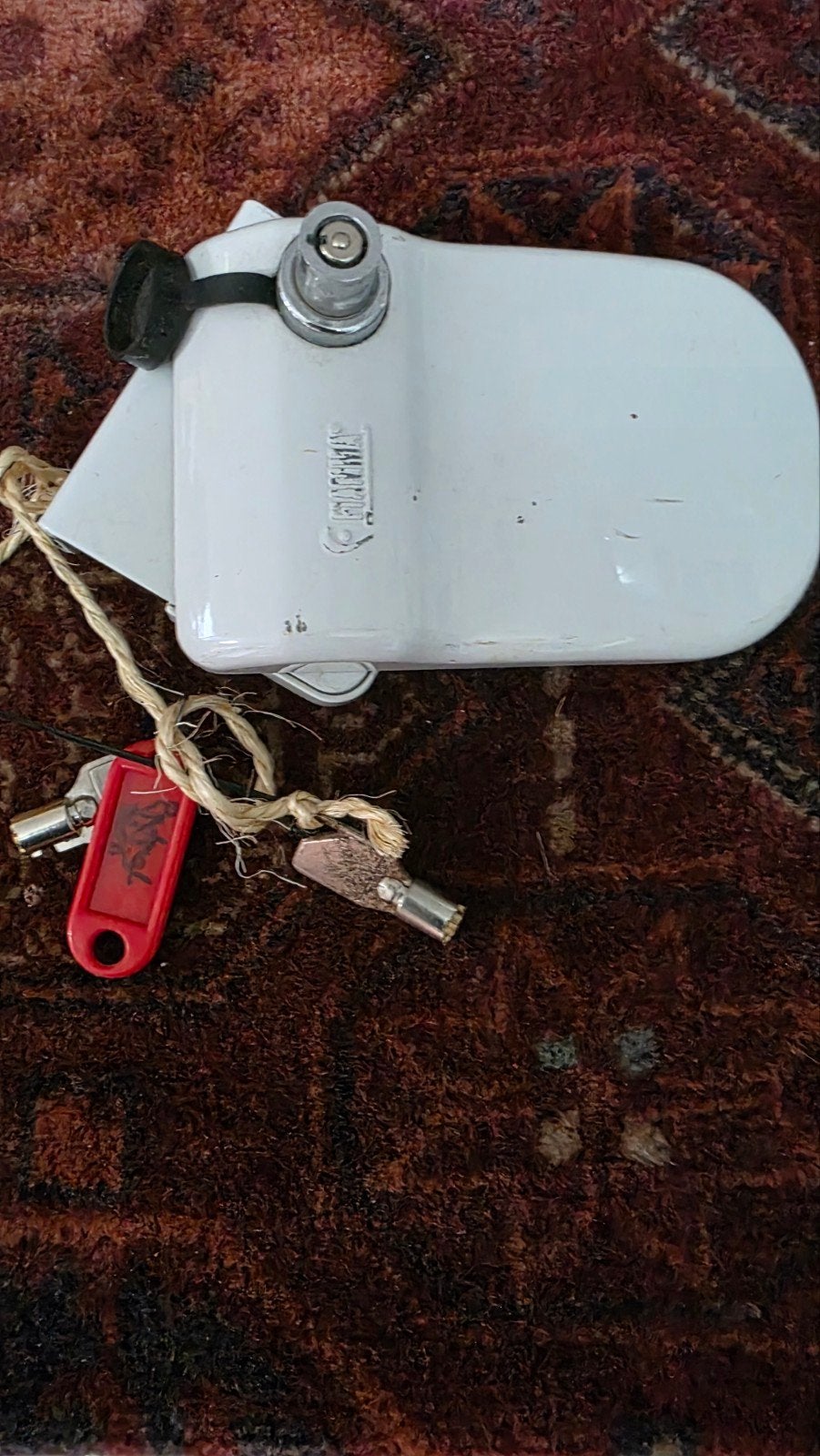 Fiamma Caravan/Camper Deurslot met 2 Sleutels, Ophalen of Verzenden, Gebruikt
