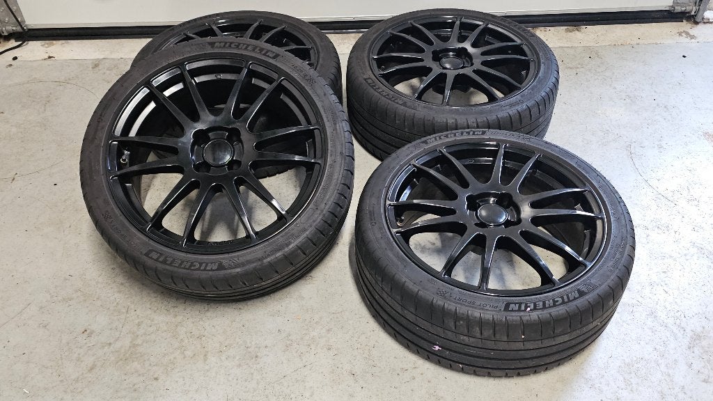 Alutec Monstr Racing 18 inch 4x108 Fiesta ST Focus 206, 18 inch, Gebruikt, Velg(en), Ophalen of Verzenden