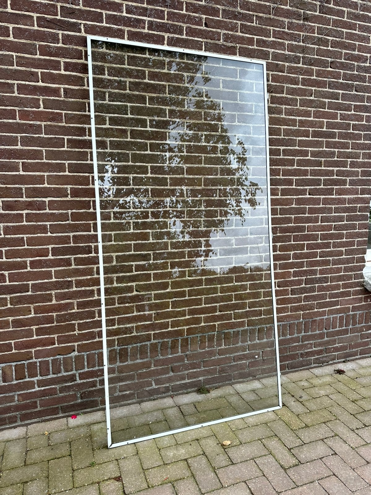 Voorzetramen/glasplaten glasdikte 4mm., Ophalen, Gebruikt, 80 tot 120 cm, 160 cm of meer
