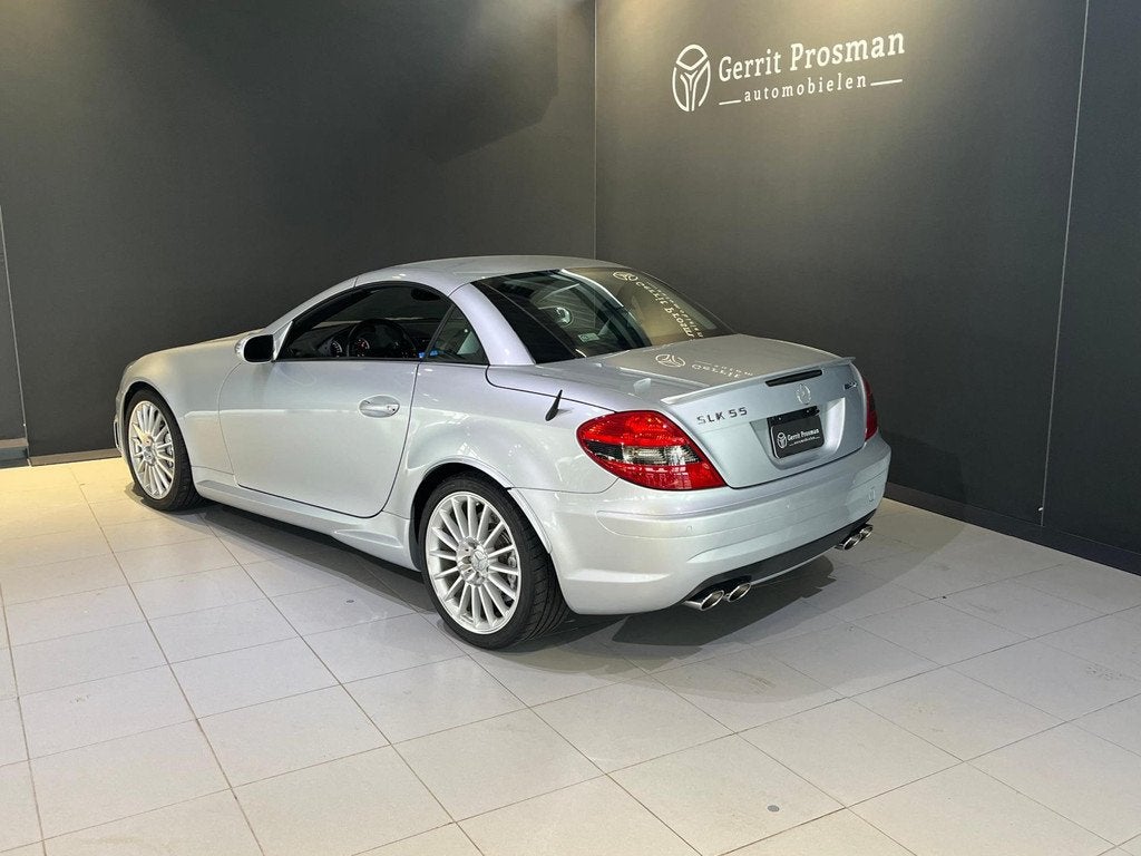 Mercedes-Benz SLK-klasse 55 AMG V8 | 32.153 km! | Gecertific, Auto's, Automaat, Achterwielaandrijving, Cabriolet, BTW verrekenbaar