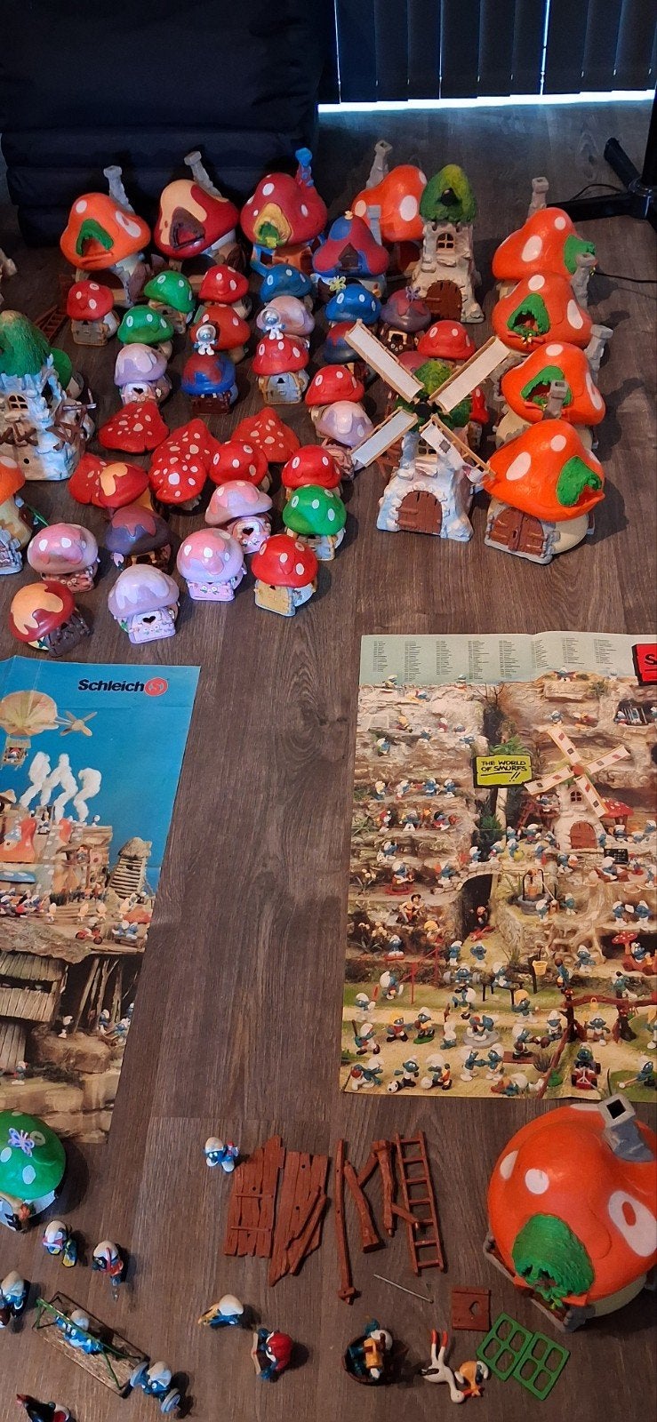 Grote Smurfen Collectie: 900+ Smurfen, Huisjes & Molens, Verzamelen, Ophalen, Gebruikt