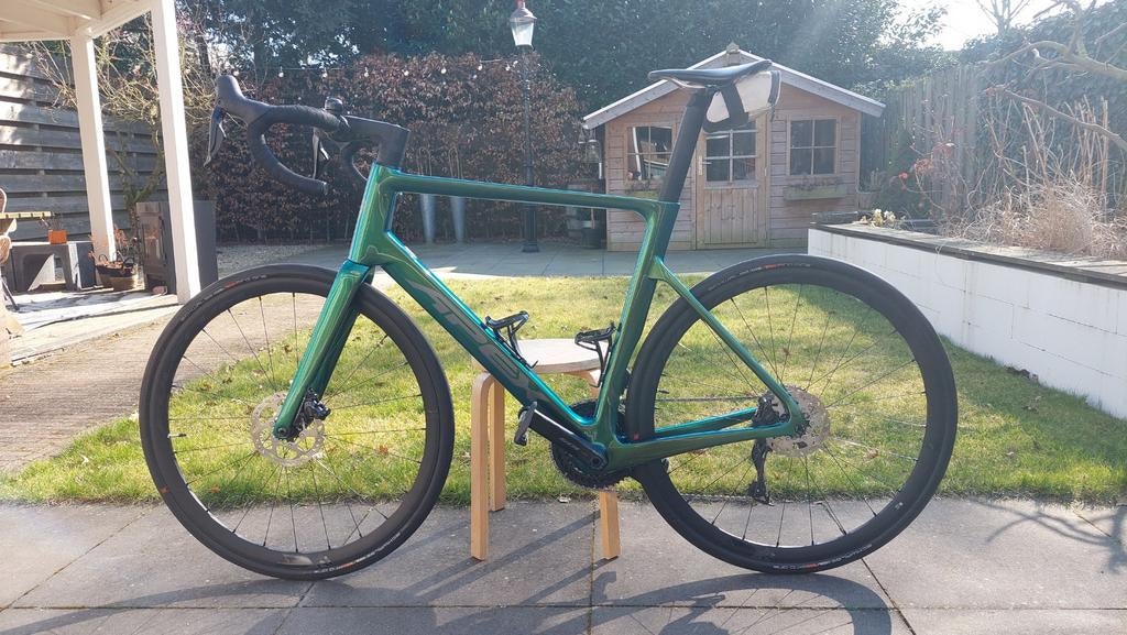 Apex Soniq Shimano 105 Di2, Zo goed als nieuw, Meer dan 20 versnellingen, 53 tot 57 cm, Ophalen