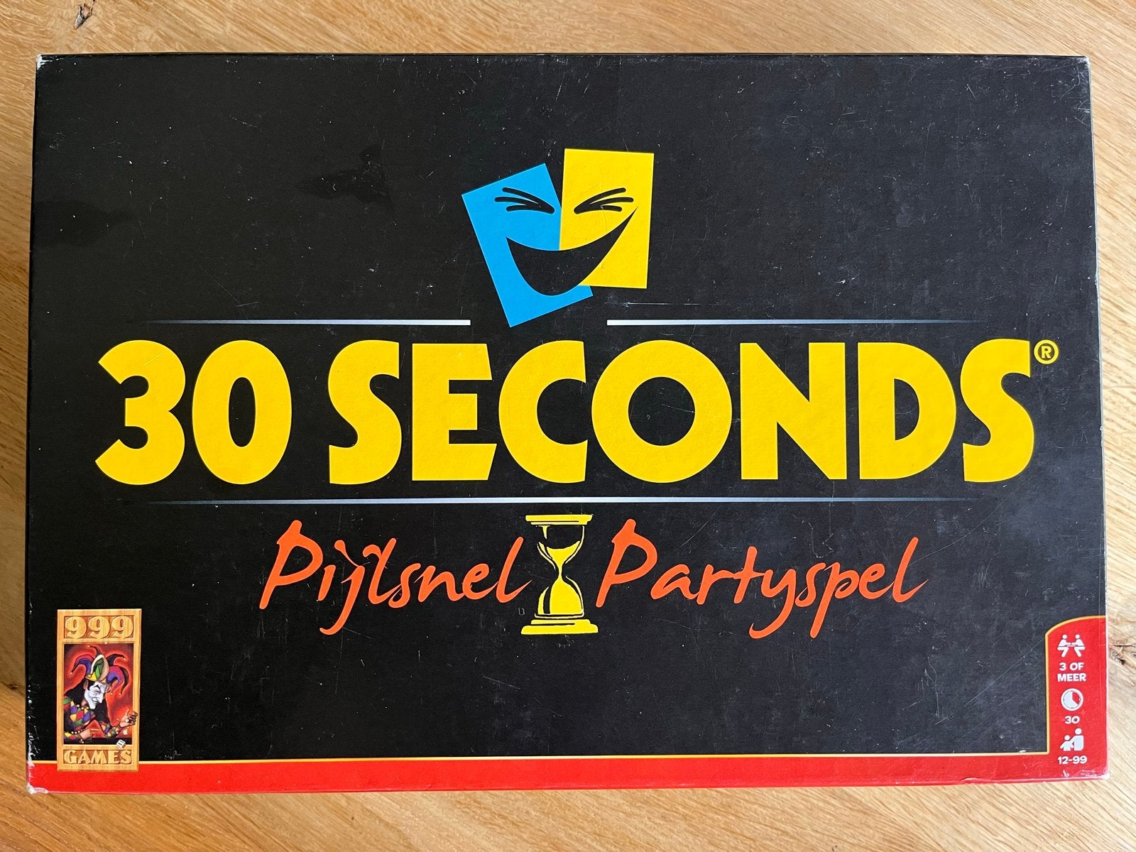 30 Seconds Pijlsnel Partyspel - Compleet, Drie of vier spelers, Ophalen of Verzenden, Gebruikt