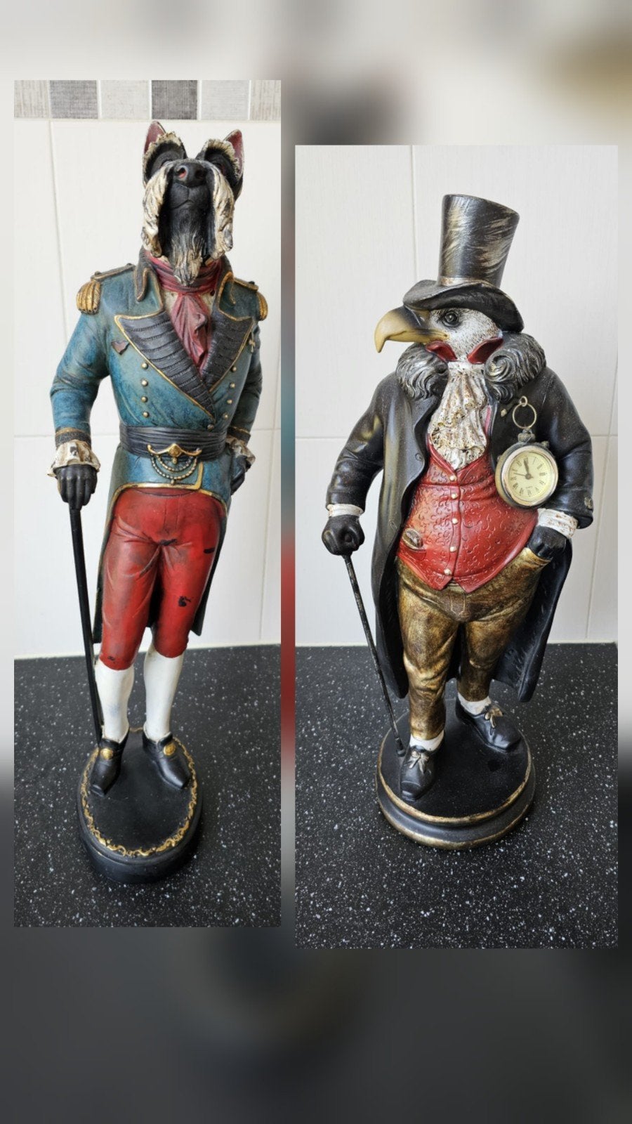 Decoratieve beelden in Engelse stijl., Antiek en Kunst, Ophalen of Verzenden